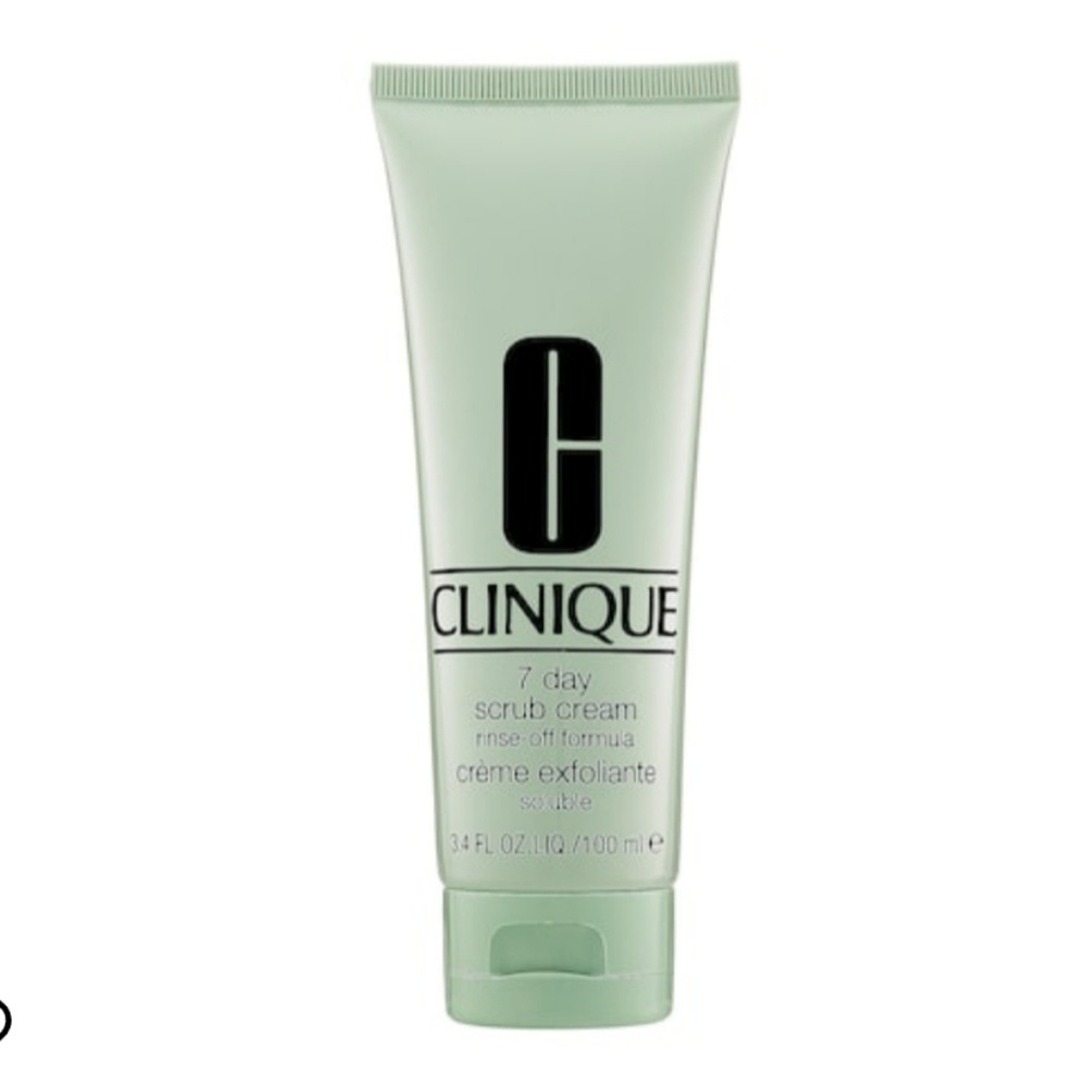 NEW UNUSED CLINIQUE 7 DAY SCRUB TRAVEL SIZE